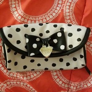 Betsey Johnson makeup bag